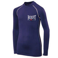 Thumbnail for Boxfit Kids Rhino Small Logo L/S Base Layer