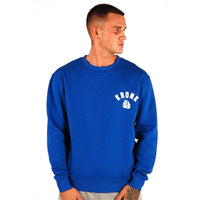 Thumbnail for KRONK One Colour Gloves Towelling Applique Logo Sweatshirt