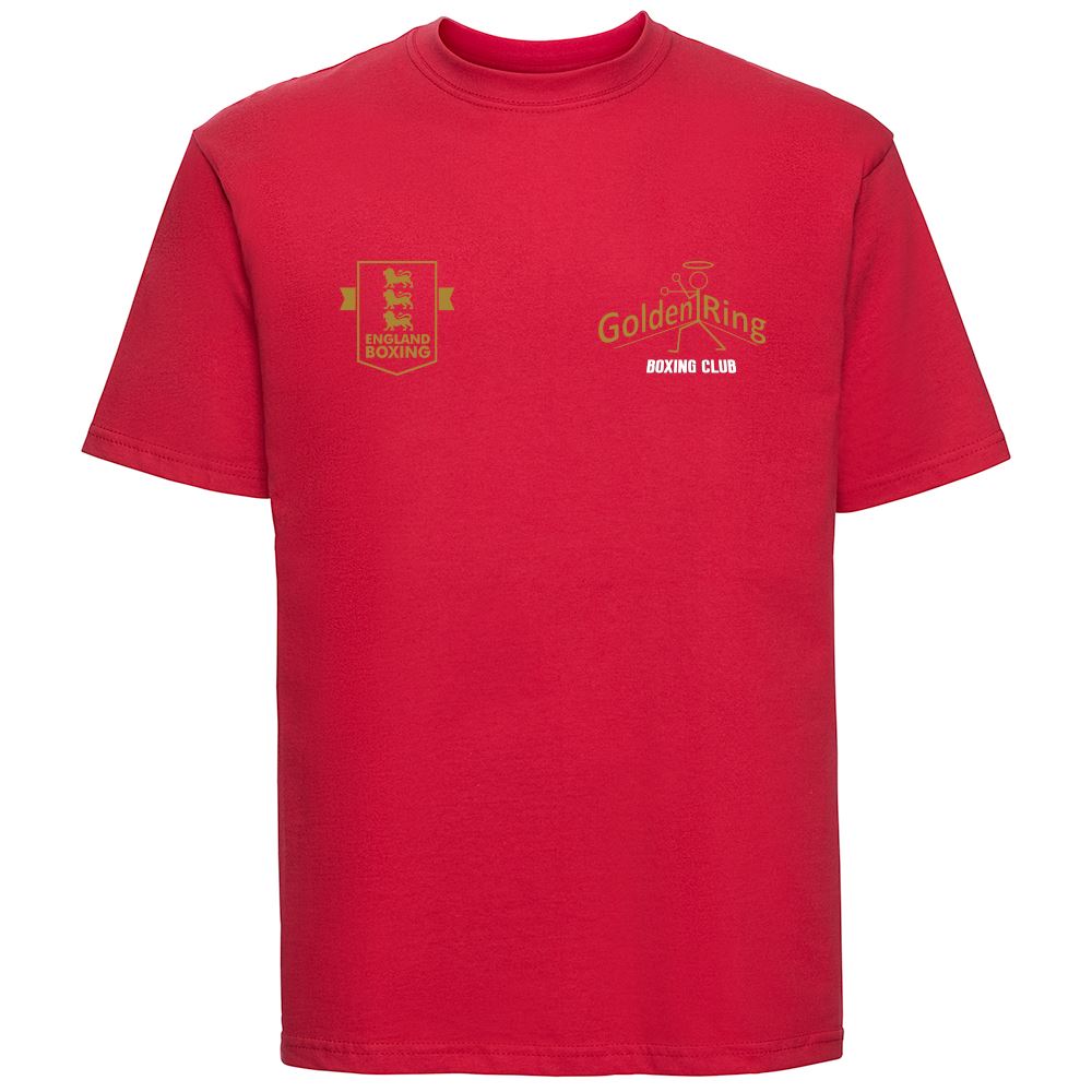 Golden Ring Boxing Club Cotton T-Shirt