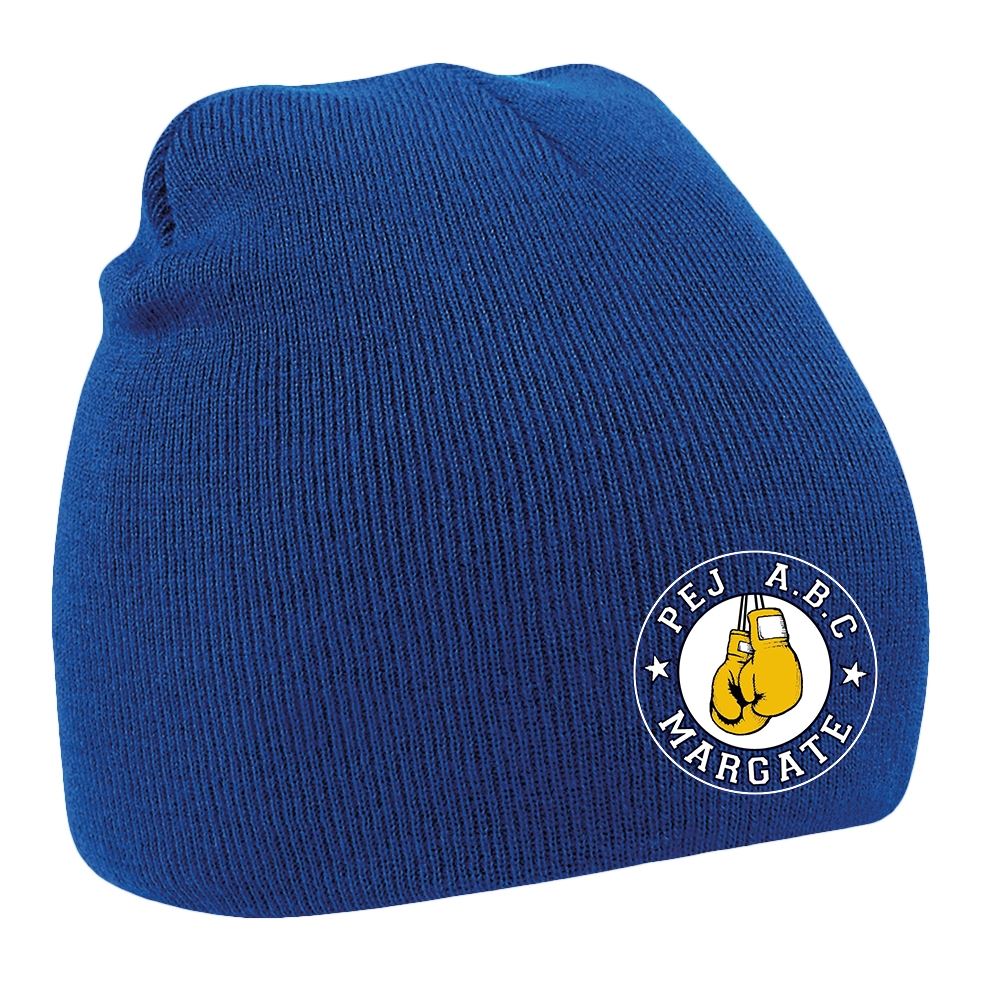 Margate Abc Beanie Royal Blue