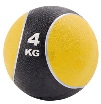 York 4Kg Medicine Ball Yellow 4Kg