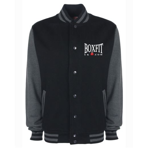 Boxfit Branded Varsity Jacket