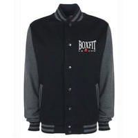 Thumbnail for Boxfit Branded Varsity Jacket