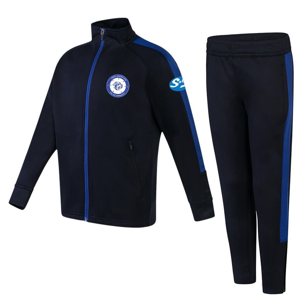 Sobell Abc Kids Slim Fit Poly Tracksuit