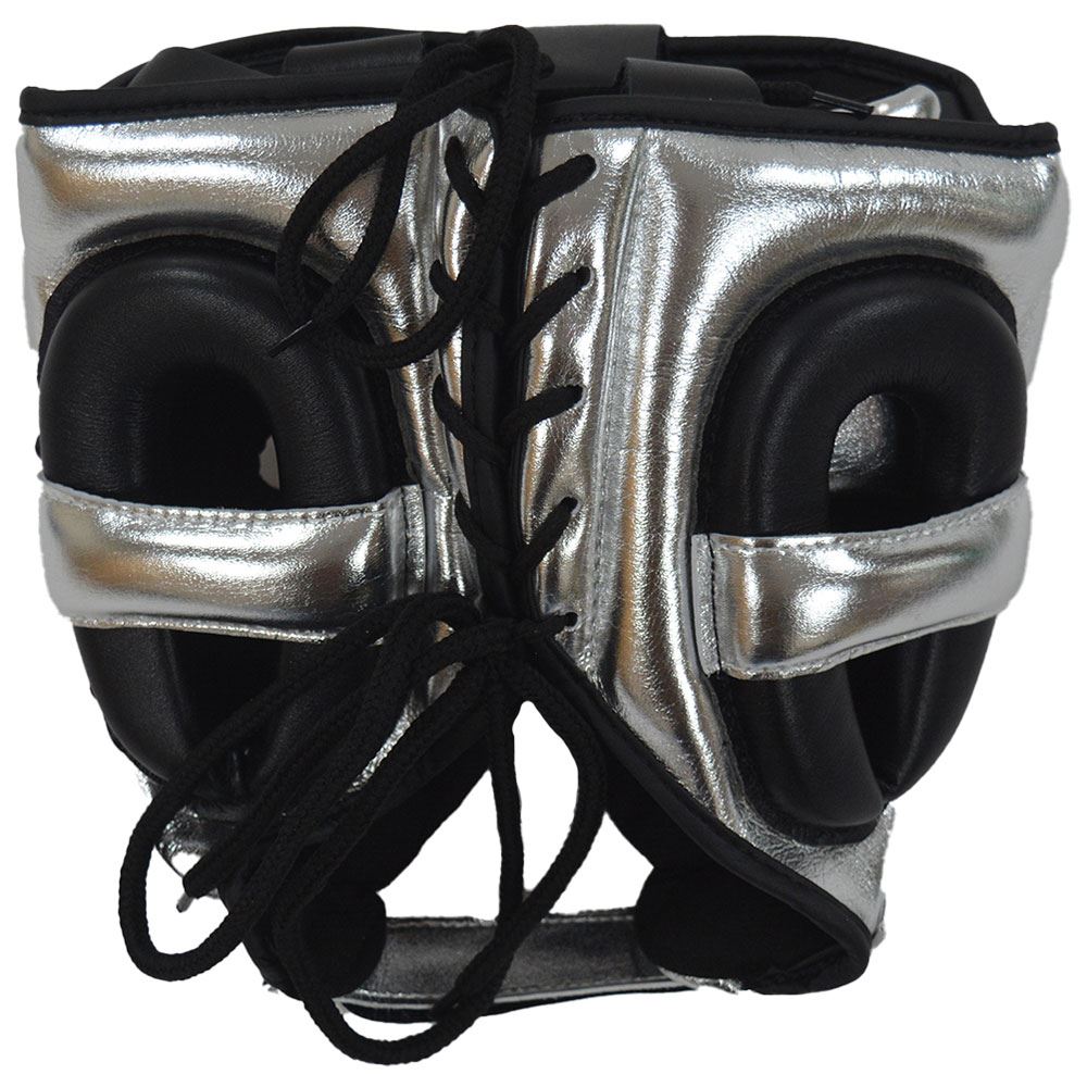 EXCLUSIVE ADIDAS PRO LINE METALLIC HEAD GUARD - SILVER