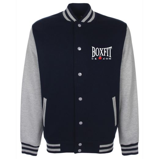 Boxfit Branded Varsity Jacket