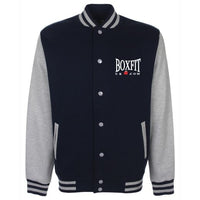 Thumbnail for Boxfit Branded Varsity Jacket