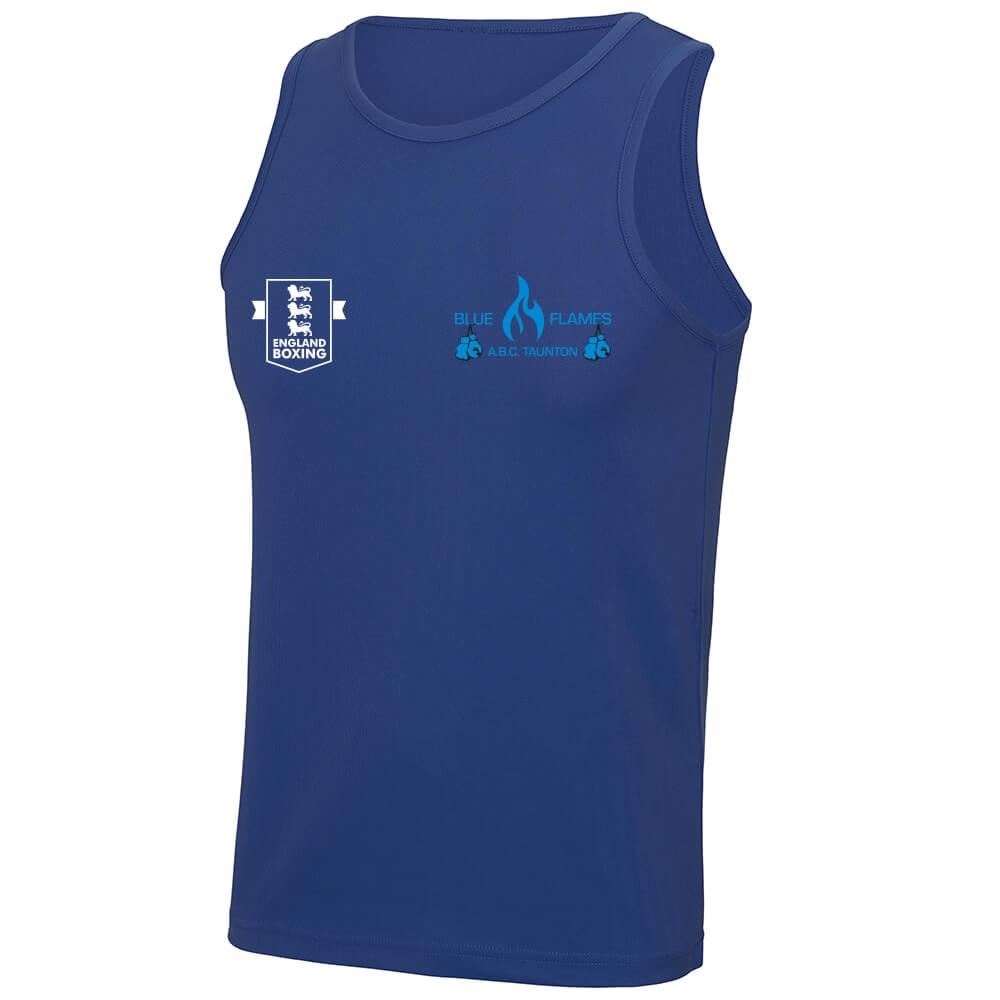 Blue Flames Abc Vest