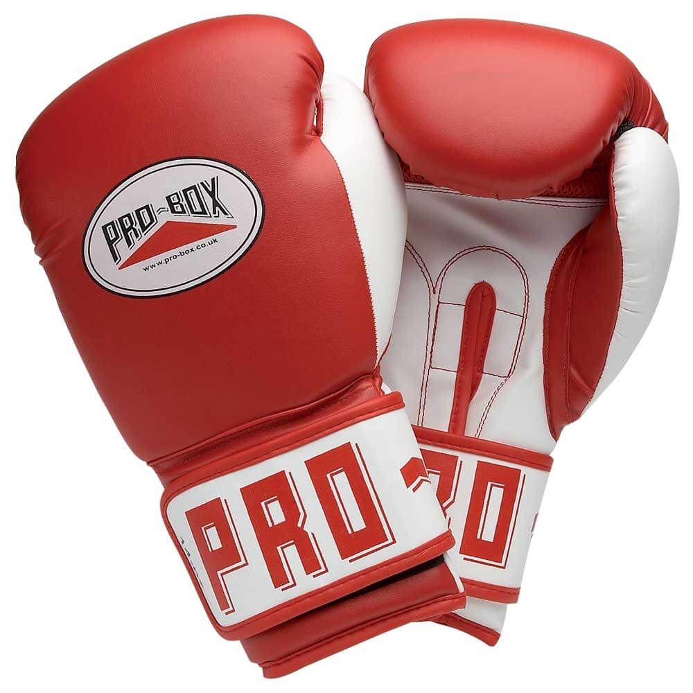 Pro Box Club Essential Pu Training Gloves Red