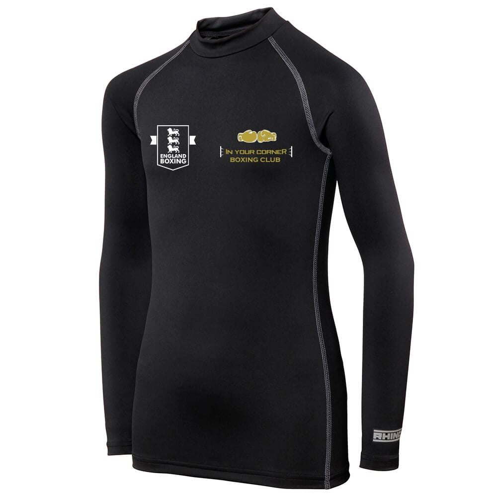 In Your Corner Boxing Club Kids Ls Base Layer