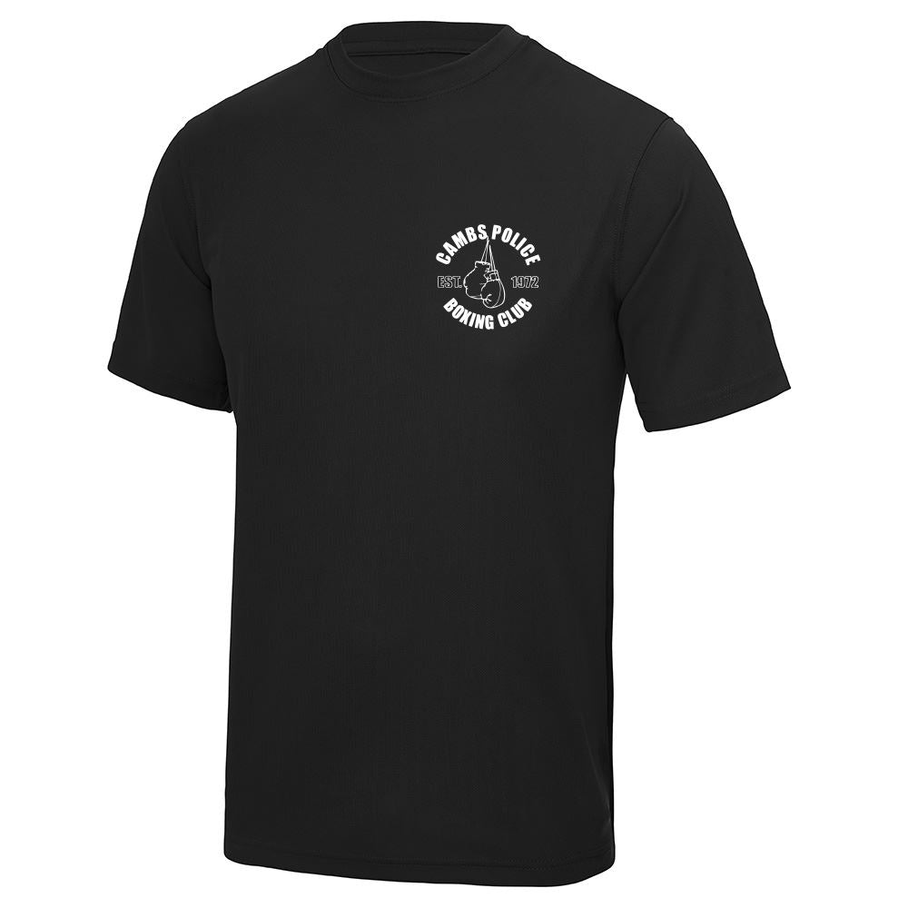 Cambs Police Boxing Poly Boxer T-Shirt