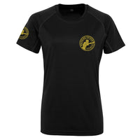 Thumbnail for Valerian Spicer Fitness Womens Panelled Tech Tee