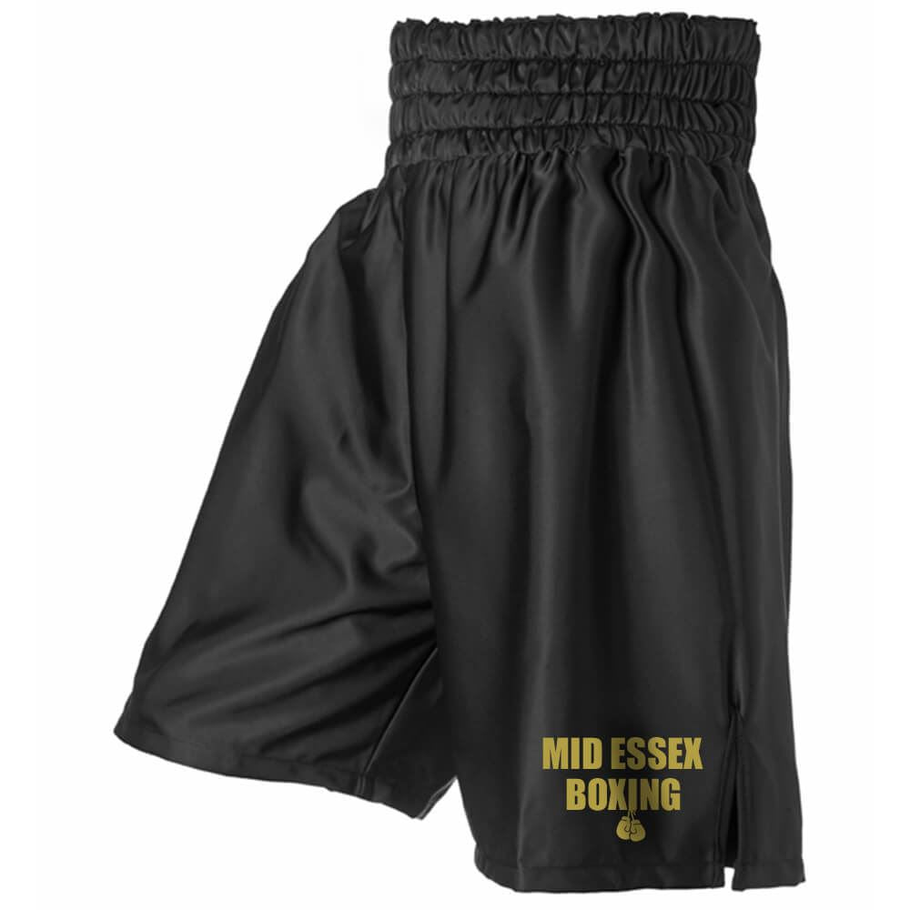 Mid Essex Boxing Club Satin Boxing Shorts