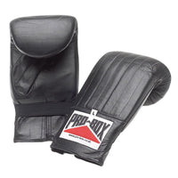 Thumbnail for Pro Box Black Pre-Shaped Leather Bag Mitt