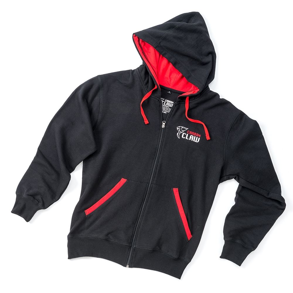 Carbon Claw Long Sleeve Zip Up Hoodie