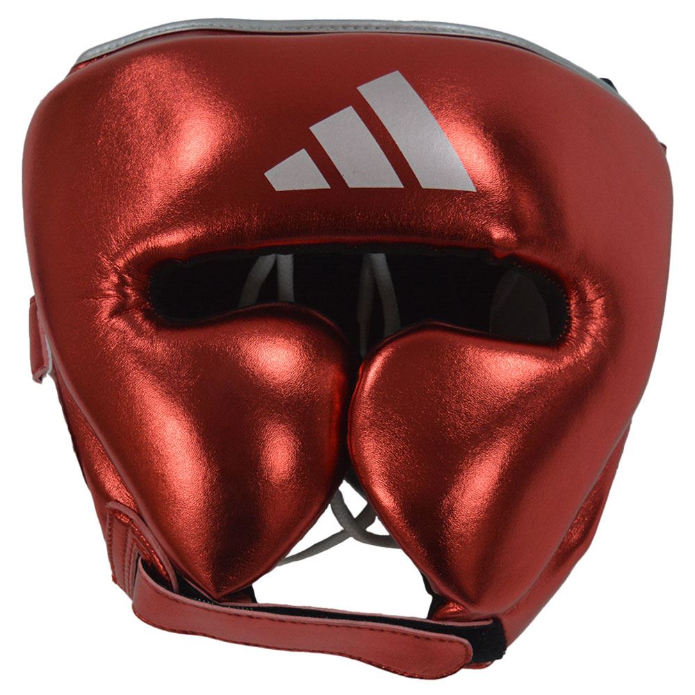 EXCLUSIVE ADIDAS PRO LINE METALLIC HEAD GUARD - RED