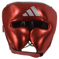 Thumbnail for EXCLUSIVE ADIDAS PRO LINE METALLIC HEAD GUARD - RED