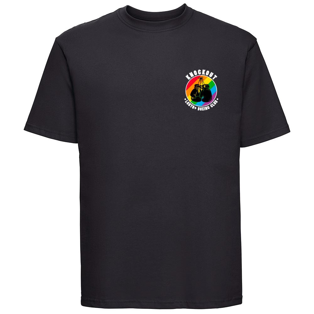 Knockout Lgbtq+ Logo Cotton Tee