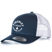 Thumbnail for Finchley Abc Trucker Cap Navy/White