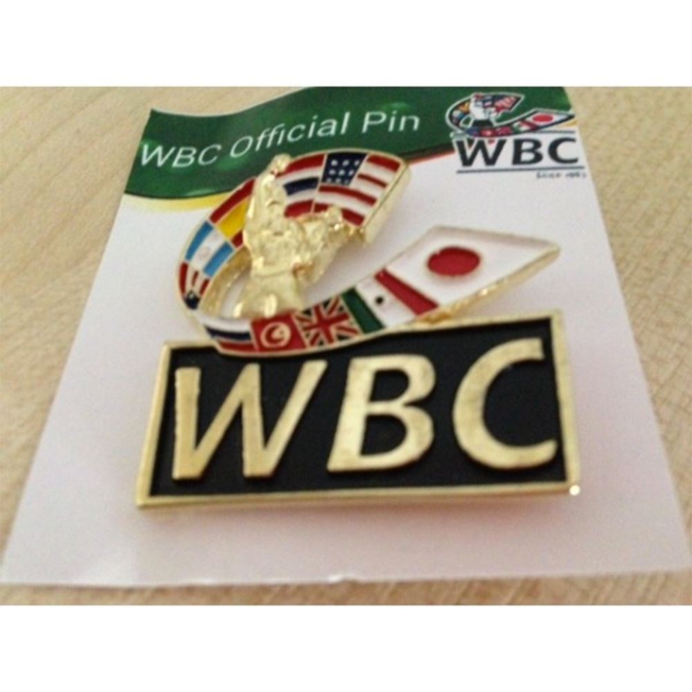 Wbc Gold Coloured Pin