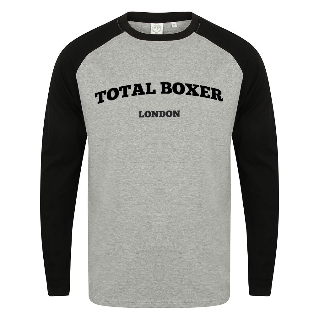 Total Boxer London Long Sleeve Baseball T-Shirt