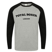 Thumbnail for Total Boxer London Long Sleeve Baseball T-Shirt