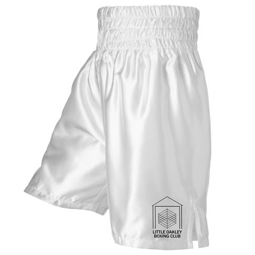 Little Oakley Boxing Club Satin Boxing Shorts