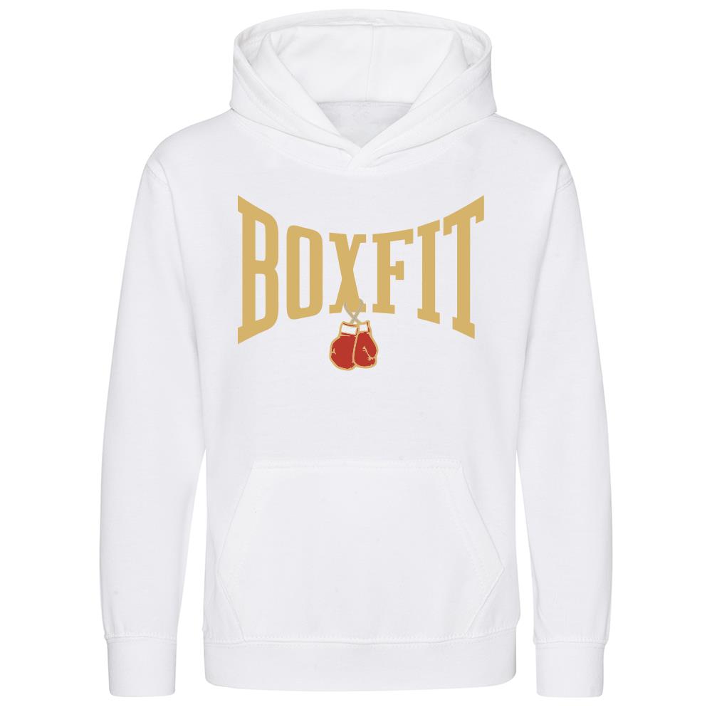 Boxfit Junior Large Logo Branded Hoodie