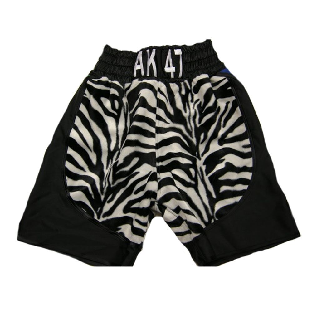 Custom Made Zebra Boxing Shorts