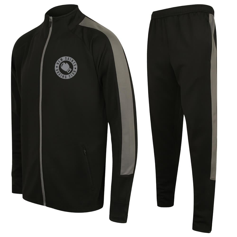 New Saints Boxing Club Slim Fit Poly Tracksuit