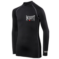 Thumbnail for Boxfit Kids Rhino Small Logo L/S Base Layer