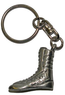 Boxfit Uk Pewter Boxing Boot Keyring