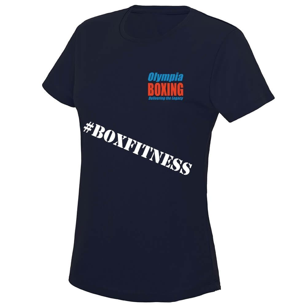 Olympia Boxing Womens Poly T-Shirt #Boxfitness