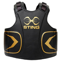 Thumbnail for Sting Viper Training Body Protector Black/Gold