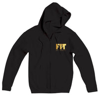 Thumbnail for Fit By Choice Zipped Hoodie