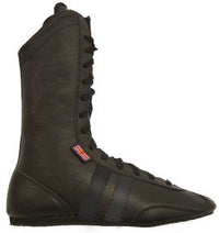 Thumbnail for Junior Leather High Boxing Boots Black