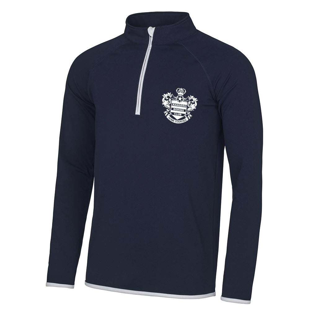 Rangers Boxing Club Cool 1/2 Zip Sweatshirt