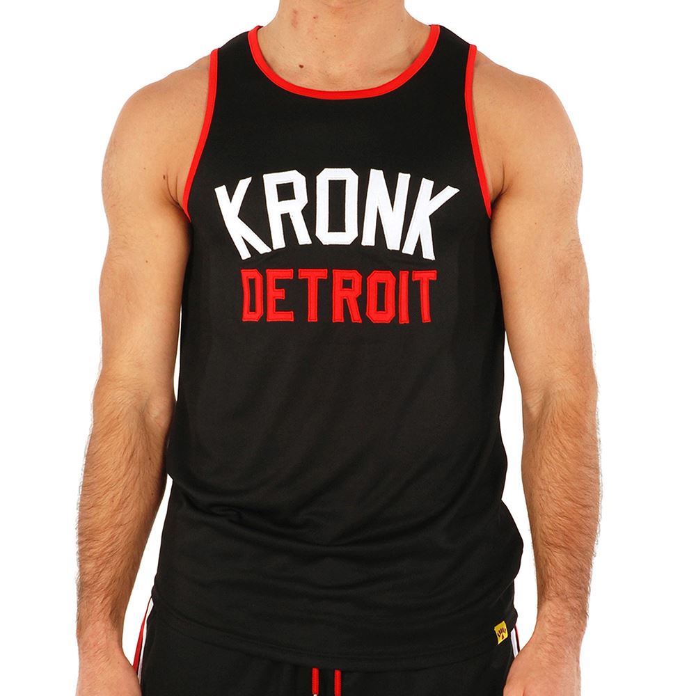 Kronk Iconic Detroit Applique Training Gym Vest