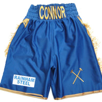 Thumbnail for Custom Made Satin And Tassel Boxing Shorts