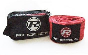 Ringside 3.5M Boxing Wraps Red 3.5M