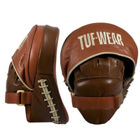 Thumbnail for Tuf Wear Curved Focus Hook & Jab Pad Brown One Size