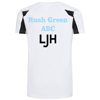 Thumbnail for Rush Green ABC Kids Contrast Poly T-Shirt