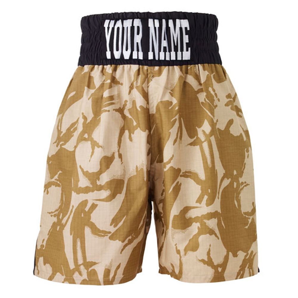 Custom Made Camouflage Boxing Shorts