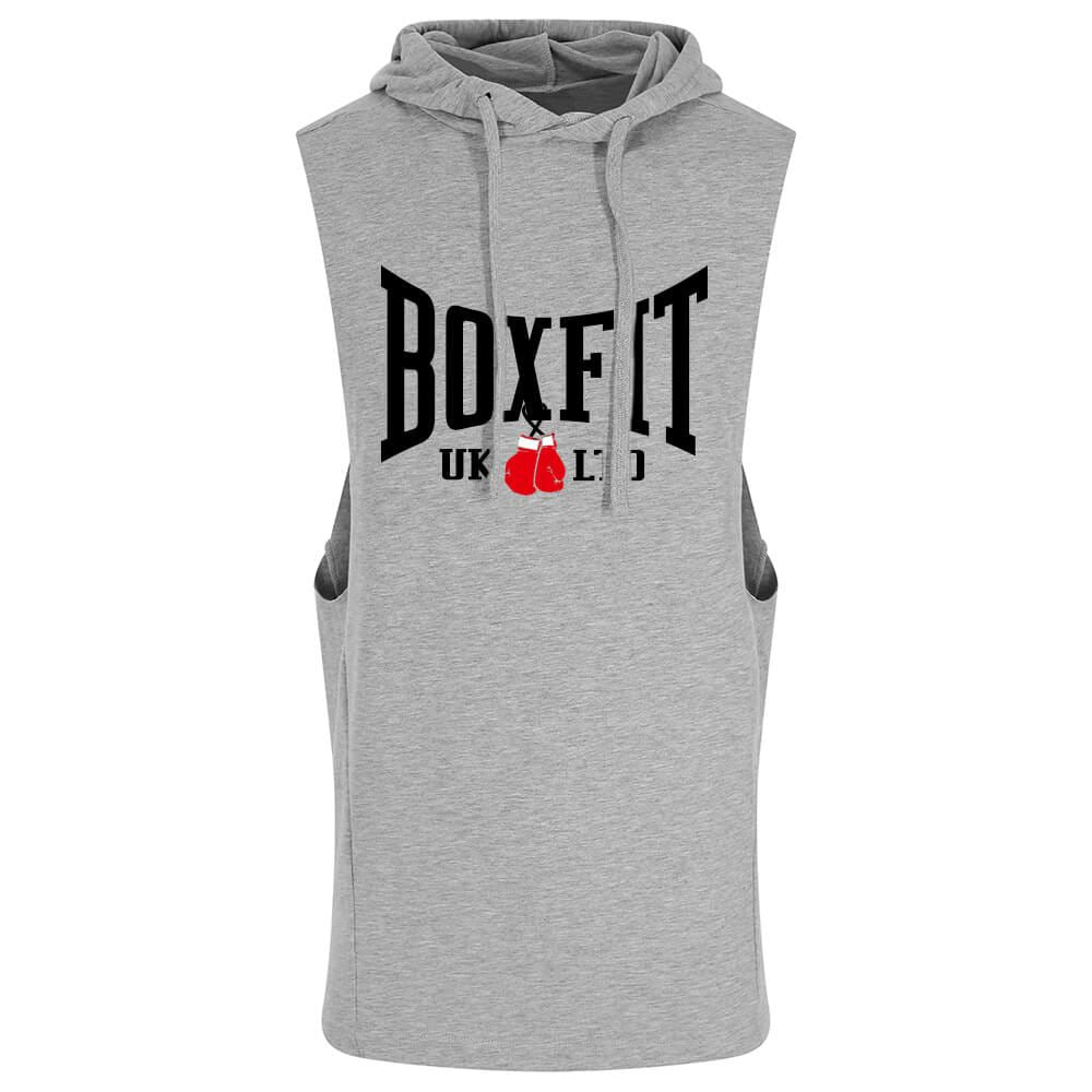 Boxfit Sleeveless Muscle Hoodie