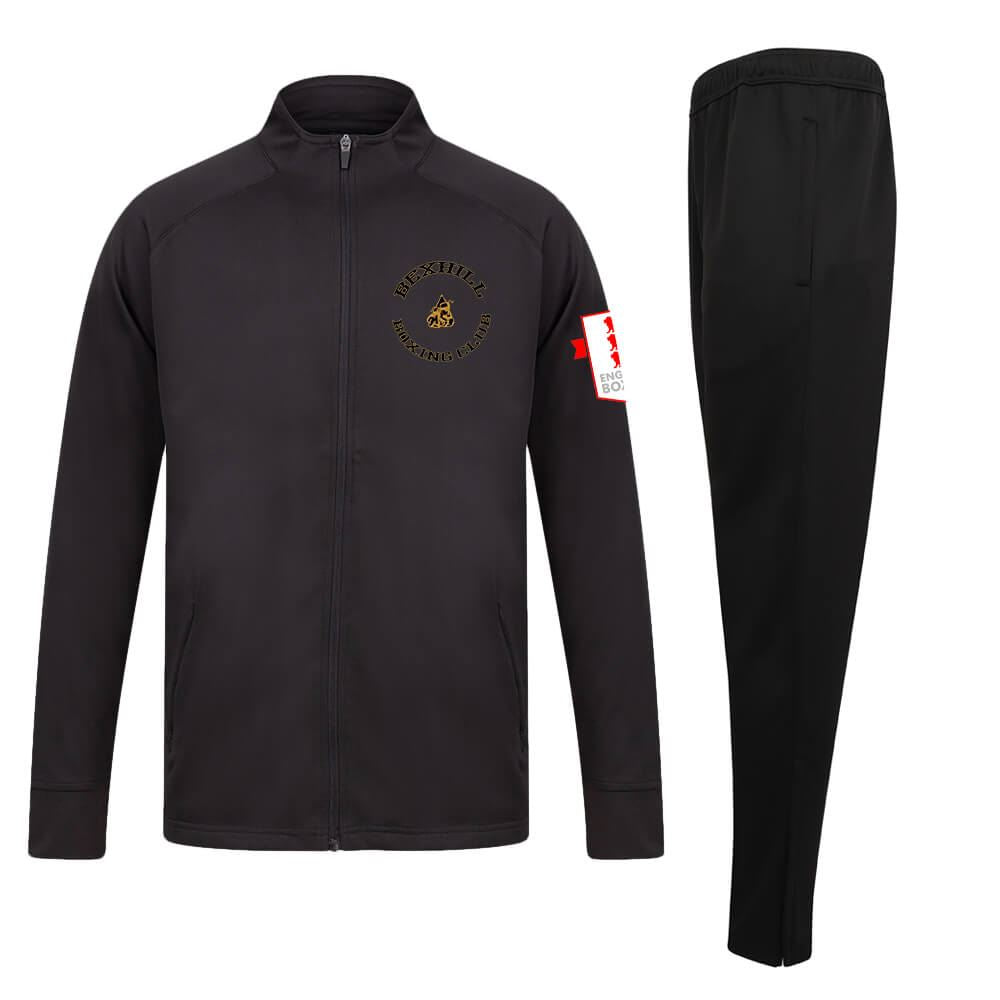 Bexhill Boxing Club  Slim Fit Poly Tracksuit