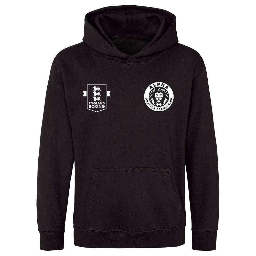 Alpha Boxing Club Embroidered Kids Hoodie