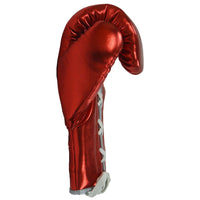 Thumbnail for EXCLUSIVE ADIDAS PRO LINE METALLIC LACE BOXING GLOVES - RED