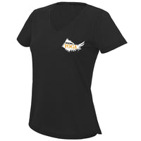 Thumbnail for Boxing Yoga V-Neck Girlie Cool T