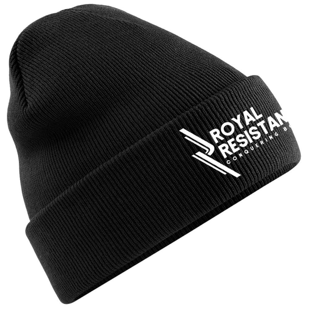 Royal Resistance Beanie Black