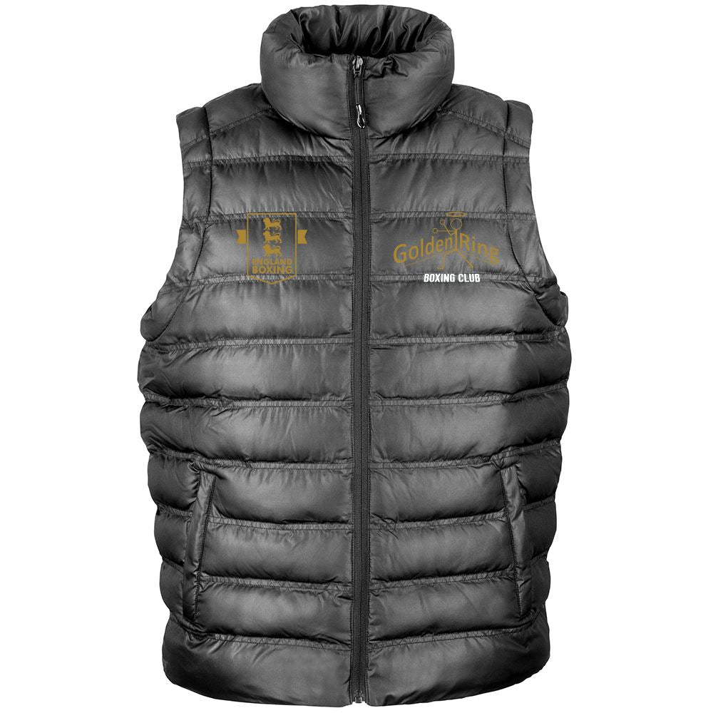 GOLDEN RING BOXING CLUB PADDED GILET